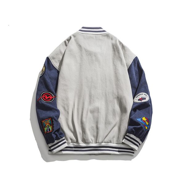 jacket 2021 spring "-autumn embroid oversized loose baseball of the men female bomber varsity jacket couple boyfriend style, Black;brown
jacket 2021 spring "-autumn embroid oversized loose baseball of the men female bomber varsity jacket couple boyfriend style, Black;brown