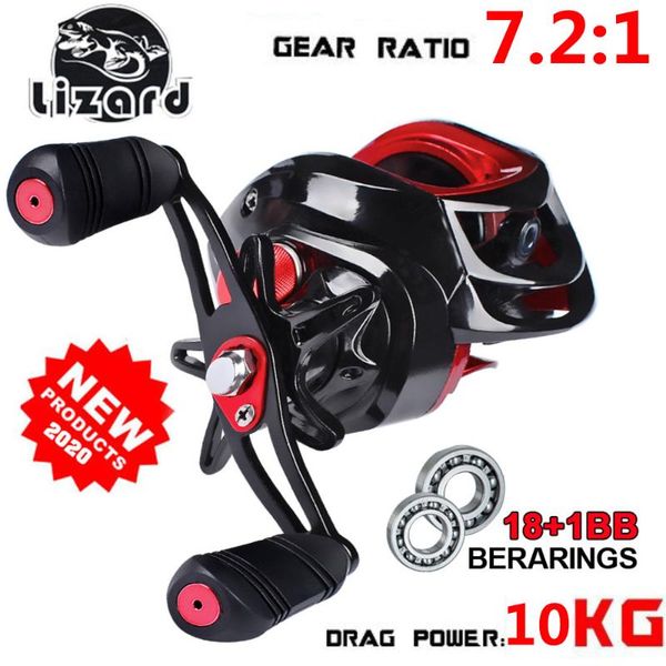 baitcasting fishing reels 18+1bb 7.2:1 10kg max darg red blue reel low profile bait casting
baitcasting fishing reels 18+1bb 7.2:1 10kg max darg red blue reel low profile bait casting