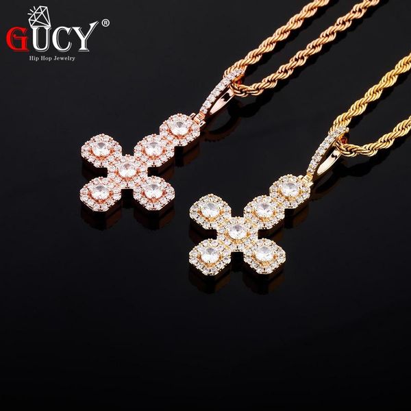 fashion cross pendant with 4mm tennis chain necklace cubic zircon men's women hip hop jewelry for gift necklaces, Silver
fashion cross pendant with 4mm tennis chain necklace cubic zircon men's women hip hop jewelry for gift necklaces, Silver
