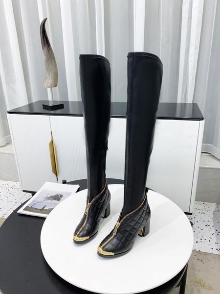 boots women shoes large size winter round toe high heels slip on genuine leather sewing thread over the knee zapatos de mujer, Black
boots women shoes large size winter round toe high heels slip on genuine leather sewing thread over the knee zapatos de mujer, Black