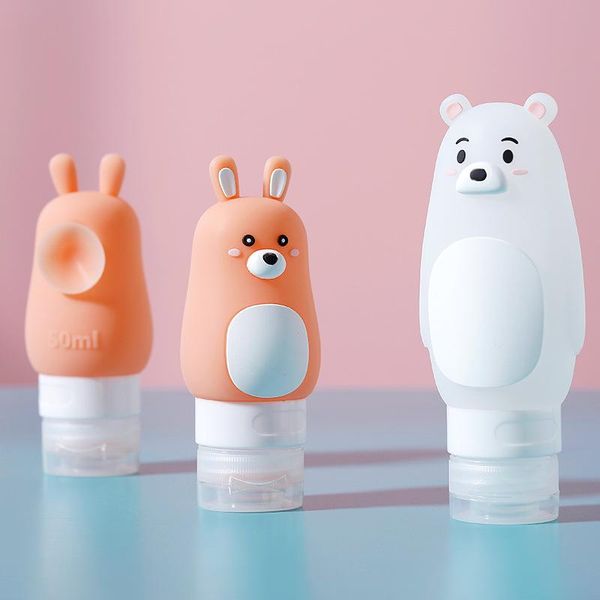 3pcs-cartoon silicone travel split bottle set portable shower gel shampoo empty 2021 cosmetic bags & cases 
3pcs-cartoon silicone travel split bottle set portable shower gel shampoo empty 2021 cosmetic bags & cases