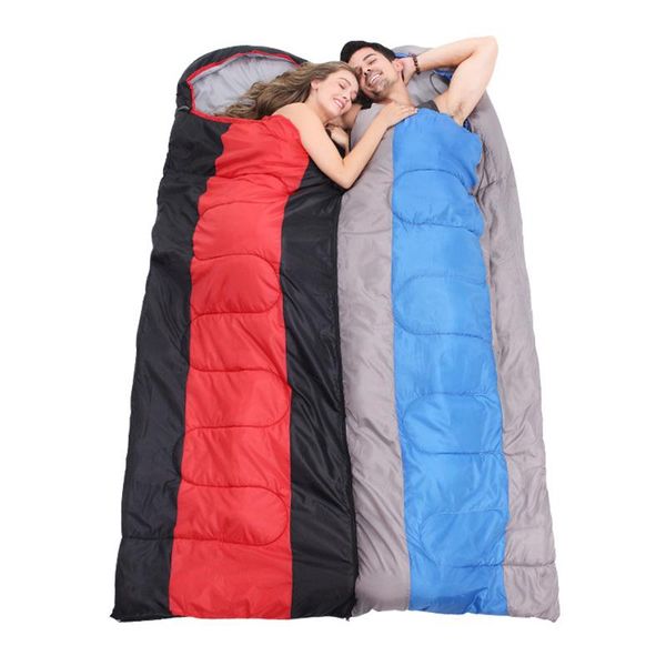 warm double sleeping bag for camping and traveling in four seasons portable tent bags
warm double sleeping bag for camping and traveling in four seasons portable tent bags