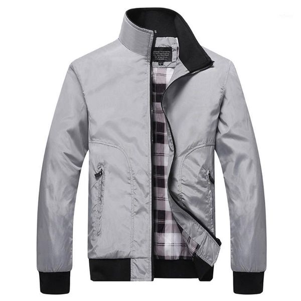 men's jackets telotuny autumn jacket fashion long sleeve zipper stand up collar coat chaquetas casual pure color patchwork outerwear, Black;brown
men's jackets telotuny autumn jacket fashion long sleeve zipper stand up collar coat chaquetas casual pure color patchwork outerwear, Black;brown