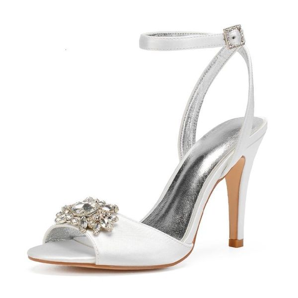 sandals classic satin evening dress shoes lady's pumps crossed ankle strap women high heels with crystal brooch party prom ball utjm, Black
sandals classic satin evening dress shoes lady's pumps crossed ankle strap women high heels with crystal brooch party prom ball utjm, Black