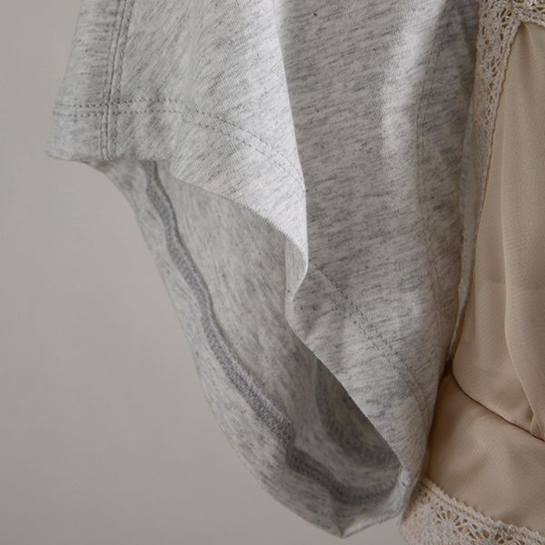 vgh elegant patchwork t shirt women o neck short sleeve asymmetrical hit color print lace up irregular hem t-shirts female tide, White
vgh elegant patchwork t shirt women o neck short sleeve asymmetrical hit color print lace up irregular hem t-shirts female tide, White