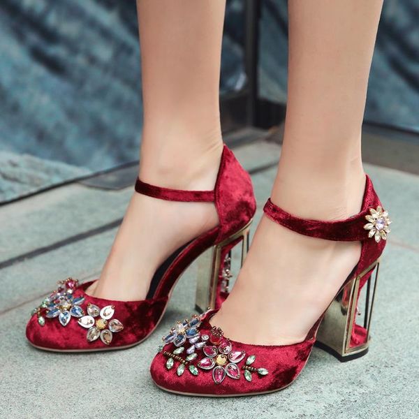 spring women shoes high heel ladies pumps round toe chunky heels summer sandal for girls fashion mary janes red/black/blue dress
spring women shoes high heel ladies pumps round toe chunky heels summer sandal for girls fashion mary janes red/black/blue dress