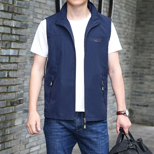 men's vests autumn casual vest men travel sleeveless jackets summer breathable waistcoat plus size 6xl outdoor fishing pography thin, Black;white
men's vests autumn casual vest men travel sleeveless jackets summer breathable waistcoat plus size 6xl outdoor fishing pography thin, Black;white