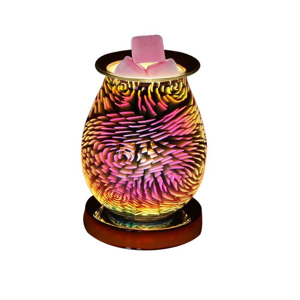 electric essential oil burners candle lamp 3d glass night light wax melter aroma diffuser home decor gifts fragrance lamps
electric essential oil burners candle lamp 3d glass night light wax melter aroma diffuser home decor gifts fragrance lamps