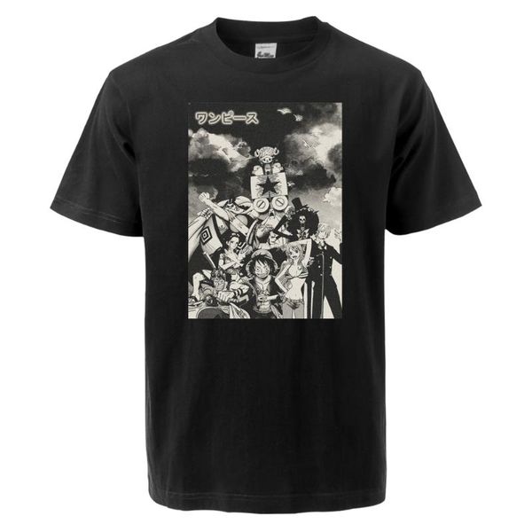 men's t-shirts retro style luffy one piece anime 2021 summer man casual t shirts fashion o-neck tee shirt hip hop clothes, White;black
men's t-shirts retro style luffy one piece anime 2021 summer man casual t shirts fashion o-neck tee shirt hip hop clothes, White;black