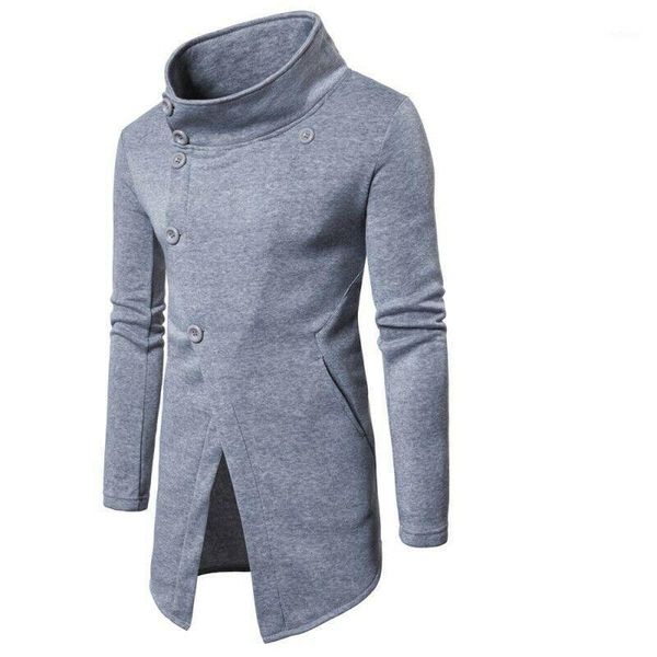 men's jackets mens high collar long sleeve jacket single breasted outwear plain slim fit l3, Black;brown
men's jackets mens high collar long sleeve jacket single breasted outwear plain slim fit l3, Black;brown