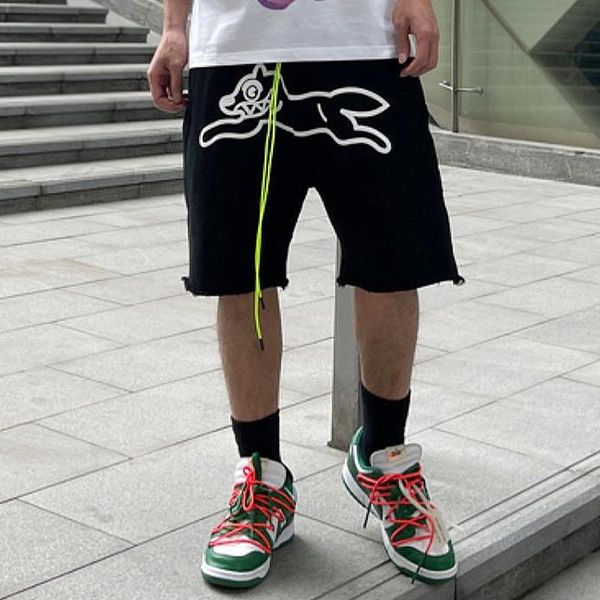 men's shorts flying dog ice edge men and women drawstring terry retro oversize casual five point pants loose hip hop short, White;black
men's shorts flying dog ice edge men and women drawstring terry retro oversize casual five point pants loose hip hop short, White;black