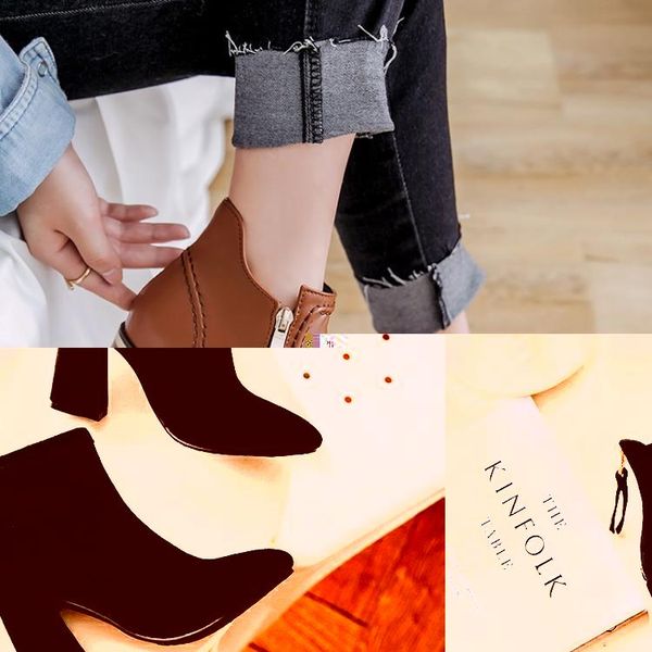 boots big size 9 10 11 12 women shoes ankle for ladies woman winter rear zipper pendant with thick heel, Black
boots big size 9 10 11 12 women shoes ankle for ladies woman winter rear zipper pendant with thick heel, Black