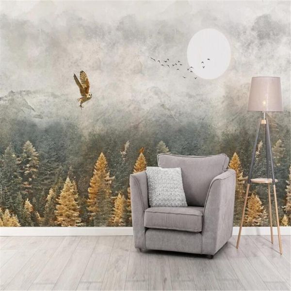 wallpapers milofi custom mural wallpaper wall covering nordic nostalgic hand-painted foggy forest distant mountain bird background
wallpapers milofi custom mural wallpaper wall covering nordic nostalgic hand-painted foggy forest distant mountain bird background