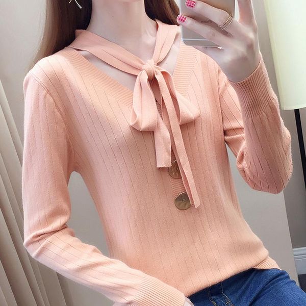 shintimes 2021 autumn winter korean knit women clothes long sleeve sweater lace up bow soft woman sweaters jumper pull femme women's, White;black
shintimes 2021 autumn winter korean knit women clothes long sleeve sweater lace up bow soft woman sweaters jumper pull femme women's, White;black