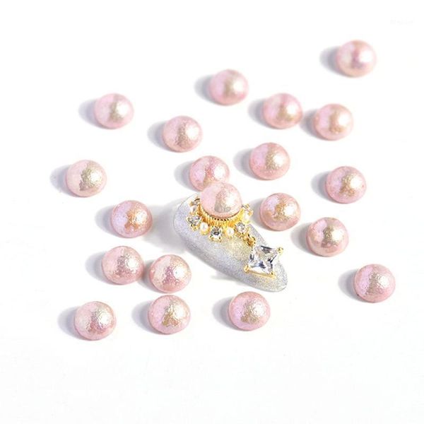 5pcs nail art flat bottom semicircle pearl jewelry aurora mermaid color imitation shell decoration decorations1, Silver;gold
5pcs nail art flat bottom semicircle pearl jewelry aurora mermaid color imitation shell decoration decorations1, Silver;gold
