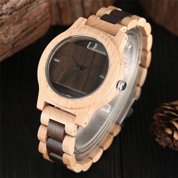 wristwatches multicolor hollow out dial men's wooden watch casual nature wood wristwatch quartz analog clock adjustable bracelet strap, Slivery;brown
wristwatches multicolor hollow out dial men's wooden watch casual nature wood wristwatch quartz analog clock adjustable bracelet strap, Slivery;brown