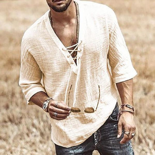 men's t-shirts men solid color half sleeve v neck hollow out chest bandage t-shirt blouse top, White;black
men's t-shirts men solid color half sleeve v neck hollow out chest bandage t-shirt blouse top, White;black