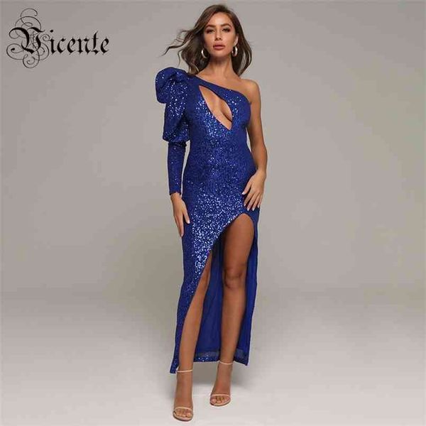 chic sparkle blue sequins bow design one shoulder key hole split celebrity party long dress 210520, Black;gray
chic sparkle blue sequins bow design one shoulder key hole split celebrity party long dress 210520, Black;gray