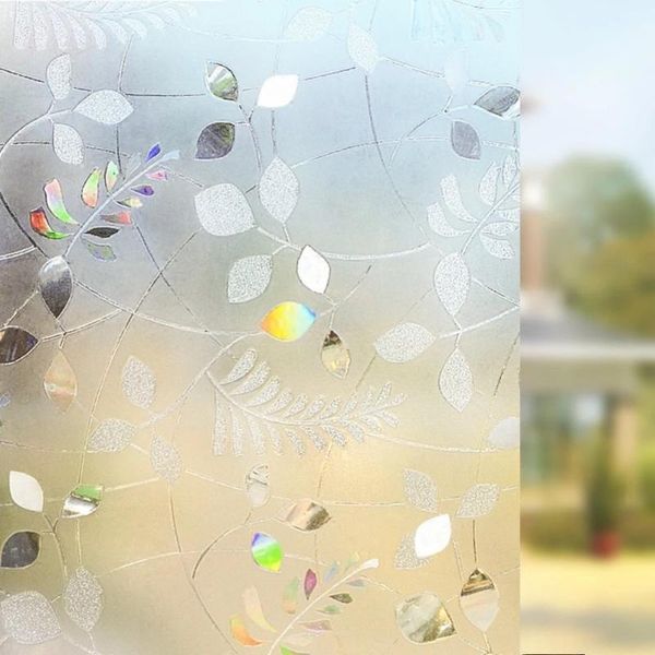 stained window cover film non-adhesive decorative frosted colorful leaf static cling privacy pvc glass stickers 45*200cm
stained window cover film non-adhesive decorative frosted colorful leaf static cling privacy pvc glass stickers 45*200cm