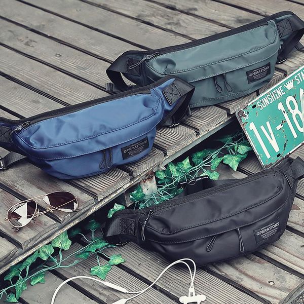 man waist bag oxford waterproof casual chest fashion hip hop belt traval outdoors shoulder bags
man waist bag oxford waterproof casual chest fashion hip hop belt traval outdoors shoulder bags