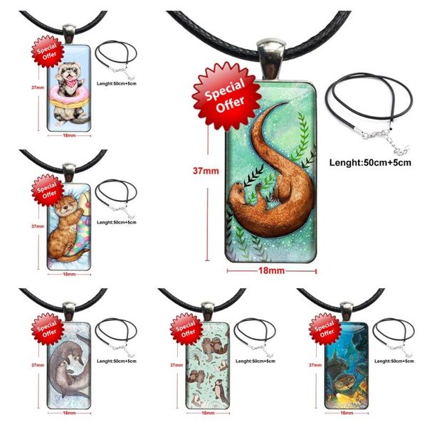 pendant necklaces jewelry with steel plated glass cabochon choker long rectangle necklace lovely cute otter water animal hipster for, Silver
pendant necklaces jewelry with steel plated glass cabochon choker long rectangle necklace lovely cute otter water animal hipster for, Silver