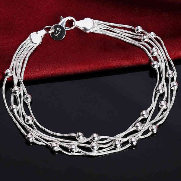 fifth snake bead chain bracelets for women 925 sterling silver charms female bangle wedding party fashion jewelry jewellery, Golden;silver
fifth snake bead chain bracelets for women 925 sterling silver charms female bangle wedding party fashion jewelry jewellery, Golden;silver