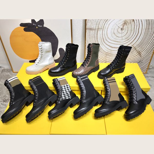 designer combat boot for women ankle martin boots knit leather biker shoes stretch fabric inserts australia winter booties, Black
designer combat boot for women ankle martin boots knit leather biker shoes stretch fabric inserts australia winter booties, Black