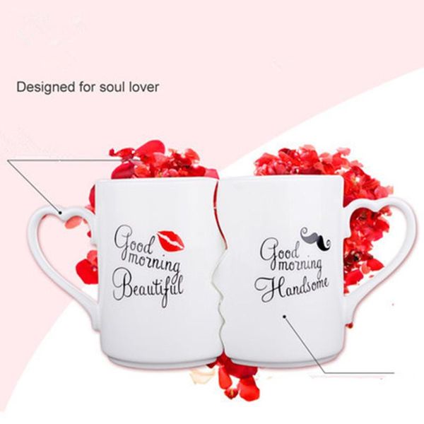 mugs nordic style creative coffee cup 2 pieces / set couple ceramic kiss valentine's day wedding birthday gift trend fashion
mugs nordic style creative coffee cup 2 pieces / set couple ceramic kiss valentine's day wedding birthday gift trend fashion