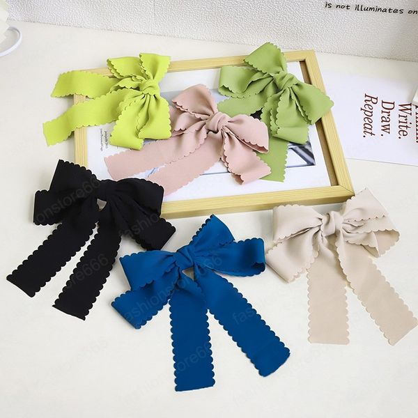 fashion chiffon satin ribbon barrettes pure color fabric cut lace bowknot hairpin hair ornament headwear hair accessories, Golden;silver
fashion chiffon satin ribbon barrettes pure color fabric cut lace bowknot hairpin hair ornament headwear hair accessories, Golden;silver