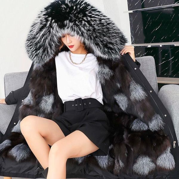 women's fur & faux 2021 xuan hair style overcomes middle school long detachable inner liner grass coat, Black
women's fur & faux 2021 xuan hair style overcomes middle school long detachable inner liner grass coat, Black