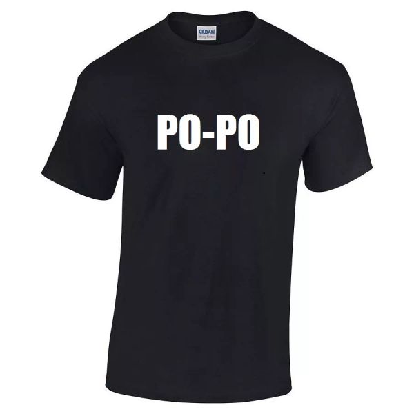 po po black cotton shirt t-shirt funny joke s - 5xl police cop law enforcement, White;black
po po black cotton shirt t-shirt funny joke s - 5xl police cop law enforcement, White;black