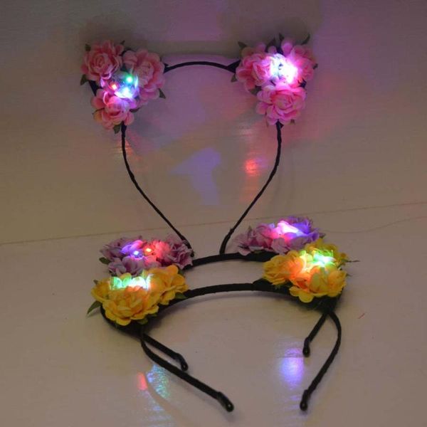party decoration glow light up hairband rose flowers cat animal ears girls costume wedding headband led birthday
party decoration glow light up hairband rose flowers cat animal ears girls costume wedding headband led birthday