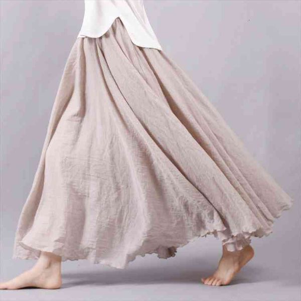 cotton and linen long womens skirt elastic waist pleated maxi beach boho vintage summer faldas saia, Black
cotton and linen long womens skirt elastic waist pleated maxi beach boho vintage summer faldas saia, Black