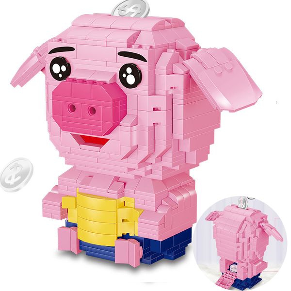 compatible animals pink moc pig money coin saving pot model sets pet building blocks bricks piggy bank girls friends
compatible animals pink moc pig money coin saving pot model sets pet building blocks bricks piggy bank girls friends