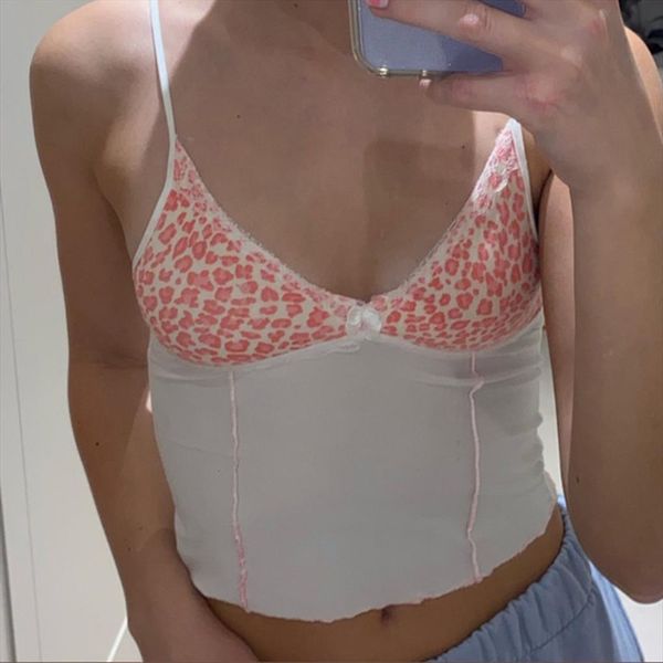 pink leopard print bow women tanks y2k sleeveless white lace ptachwork cute tee club 90s vest cami
pink leopard print bow women tanks y2k sleeveless white lace ptachwork cute tee club 90s vest cami