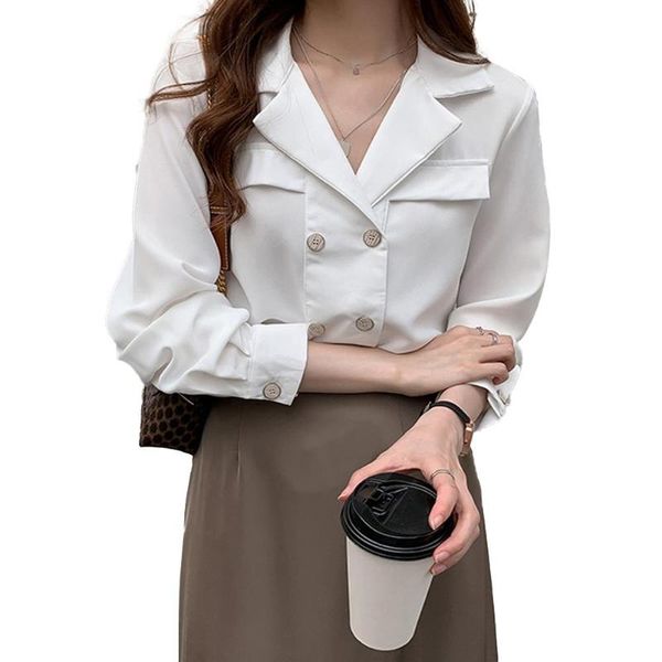 women's blouse spring and autumn loose solid color long-sleeve bottoming shirt female 2021 blouses & shirts, White
women's blouse spring and autumn loose solid color long-sleeve bottoming shirt female 2021 blouses & shirts, White
