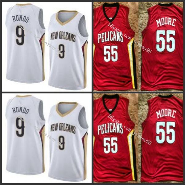 new orleans pelicans men #9 rajon rondo #55 e'twaun moore retro basketball jersey, Black
new orleans pelicans men #9 rajon rondo #55 e'twaun moore retro basketball jersey, Black