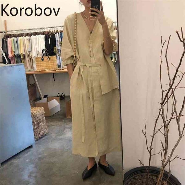 korobov summer new arrival women dress fashion long sleeve lacing vestidos mujer korean casual solid dresses 210430, Black;gray
korobov summer new arrival women dress fashion long sleeve lacing vestidos mujer korean casual solid dresses 210430, Black;gray