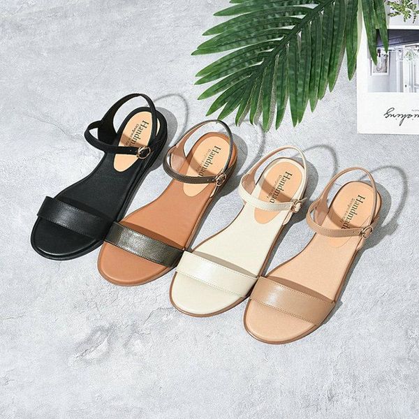 sandals sianie tianie 2021 genuine cow leather open toe women summer shoes buckle strap consise design casual beach flat, Black
sandals sianie tianie 2021 genuine cow leather open toe women summer shoes buckle strap consise design casual beach flat, Black