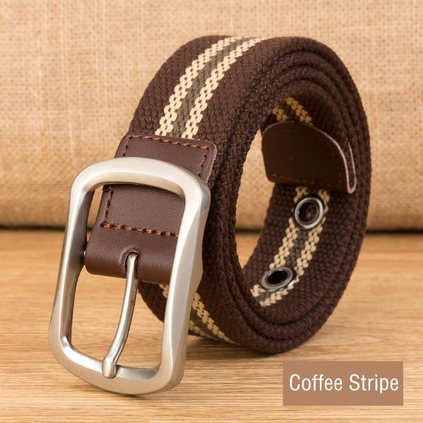 belts canvas belt fashion striped solid metal pin buckle fishing sports soft tough waist strap men's accessories1, Black;brown
belts canvas belt fashion striped solid metal pin buckle fishing sports soft tough waist strap men's accessories1, Black;brown