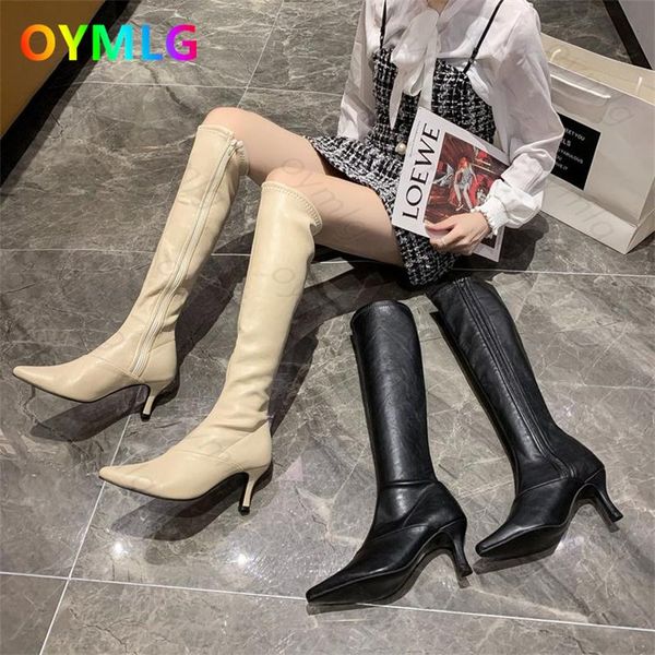 boots thin-heeled high thin women's autumn and winter high-heeled net red pointed toe but knee tide, Black
boots thin-heeled high thin women's autumn and winter high-heeled net red pointed toe but knee tide, Black