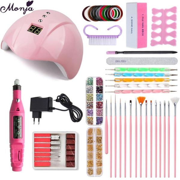 nail art kits monja set dryer electric polishing drill machine rhinestones dotting picking pen diy decoration manicure kit
nail art kits monja set dryer electric polishing drill machine rhinestones dotting picking pen diy decoration manicure kit