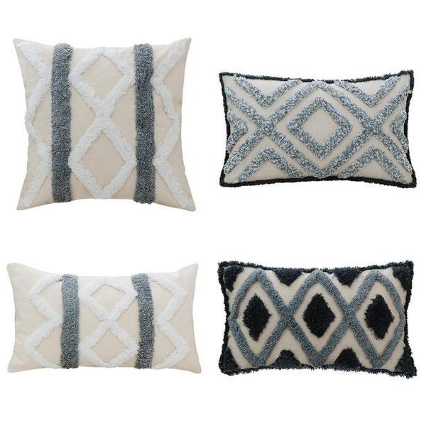 pillow case axye tufted boho throw cover morocco decorative geometric stripes cushion farmhouse pillowcase for couch sofa car
pillow case axye tufted boho throw cover morocco decorative geometric stripes cushion farmhouse pillowcase for couch sofa car