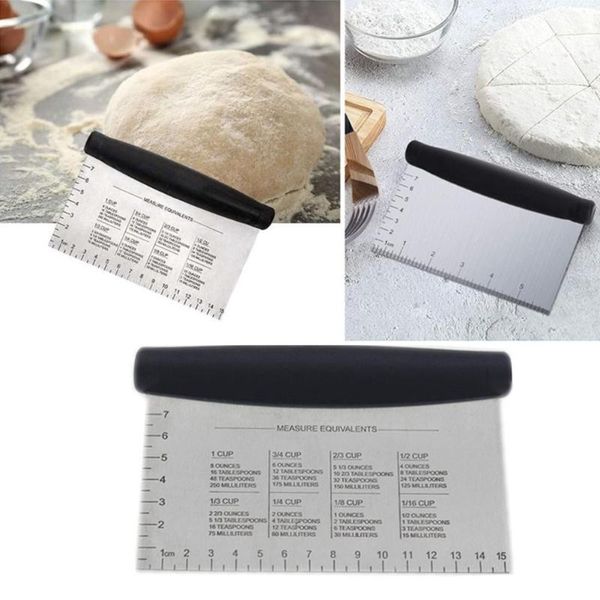 steel cutting knife flour dough with flat double sided scale scraper y0p1 baking & pastry tools
steel cutting knife flour dough with flat double sided scale scraper y0p1 baking & pastry tools