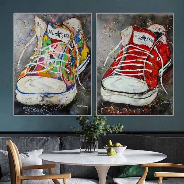 paintings graffiti artwork sneakers canvas posters and prints street art wall pictures modern home living room decoration
paintings graffiti artwork sneakers canvas posters and prints street art wall pictures modern home living room decoration