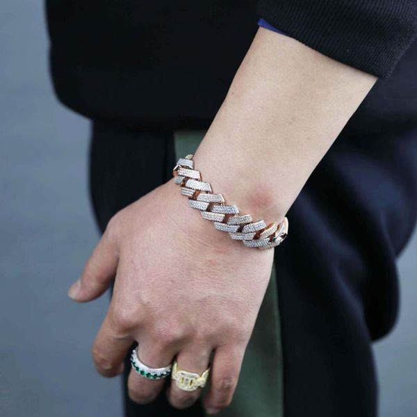 hip hop men's tennis chains 3 rows cuban chain bracelet iced out micro pave zircon bracelets gifts for men wholesale charm, Golden;silver
hip hop men's tennis chains 3 rows cuban chain bracelet iced out micro pave zircon bracelets gifts for men wholesale charm, Golden;silver