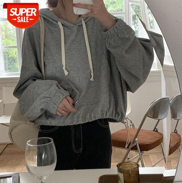 huang zheng women's solid color hooded sweater korean style loose and thin casual drawstring long-sleeved w88565 #3m7f, Black;gray
huang zheng women's solid color hooded sweater korean style loose and thin casual drawstring long-sleeved w88565 #3m7f, Black;gray