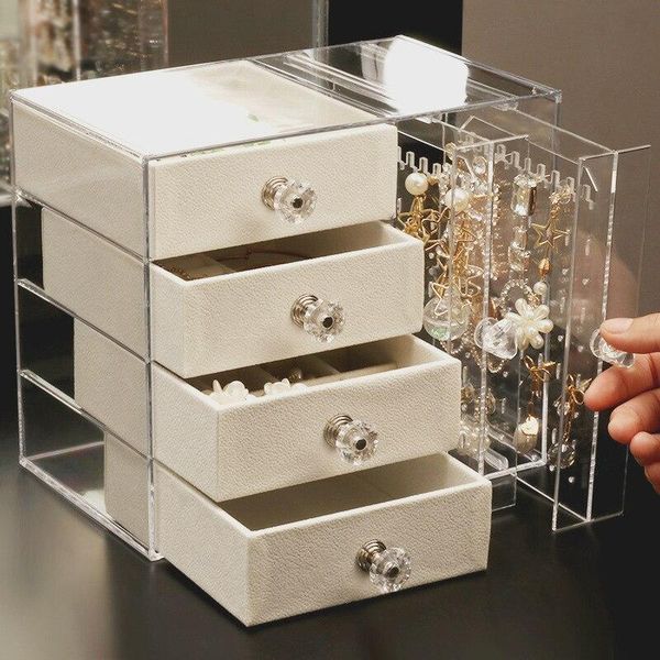 storage drawers large-capacity earring jewelry box earrings necklace rack multi-layer
storage drawers large-capacity earring jewelry box earrings necklace rack multi-layer