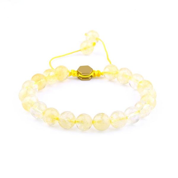 link, chain natural yellow crystal bracelet women fashion polished citrines quartzs round bead adjustable hand make jewelry braided, Black
link, chain natural yellow crystal bracelet women fashion polished citrines quartzs round bead adjustable hand make jewelry braided, Black