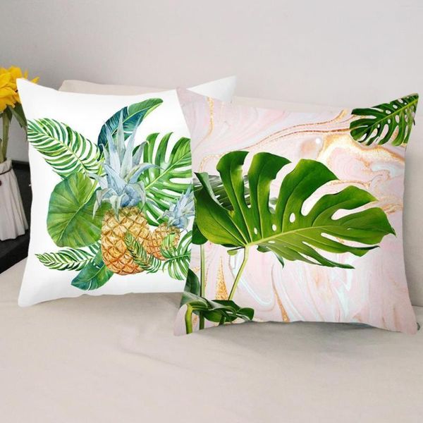 cushion/decorative pillow 2021 pineapple leaf green decorative pillowcase home 45cm decoration sofa pillows car throw printing cushion cover
cushion/decorative pillow 2021 pineapple leaf green decorative pillowcase home 45cm decoration sofa pillows car throw printing cushion cover